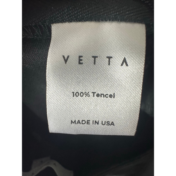 VETTA Black Square Neck Apron Jumpsuit Size 6 - Picture 7 of 7